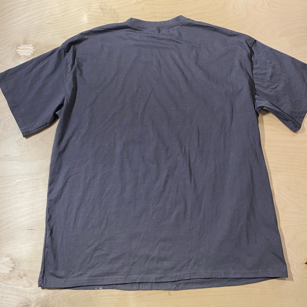 Gray Skeleton Graphic Men's T-Shirt XL (MS) - Picture 7 of 8